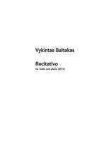 Baltakas, Vykintas: Recitativo Product Image