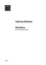 Baltakas, Vykintas: Recitativo Product Image