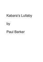 Barker, Paul Alan: Kabara's Lullaby Product Image