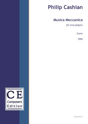 Cashian, Philip: Musica Meccanica