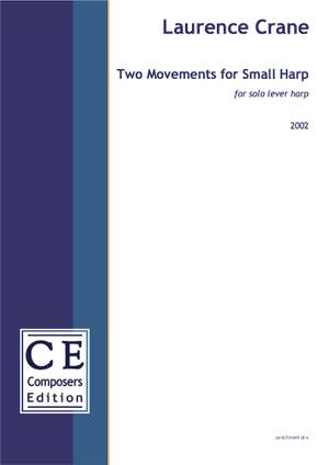 Crane, Laurence: Two Movements for Small Harp