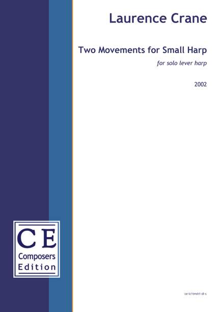 Crane, Laurence: Two Movements for Small Harp