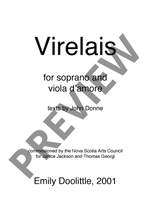 Doolittle, Emily: Virelais Product Image