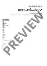 El-Turk, Bushra: Dramaticule IV Product Image