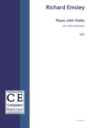 Emsley, Richard: Piano with Violin