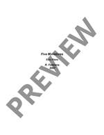 Fokkens, Robert: Five Miniatures Product Image