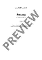 Gorb, Adam: Sonata Product Image