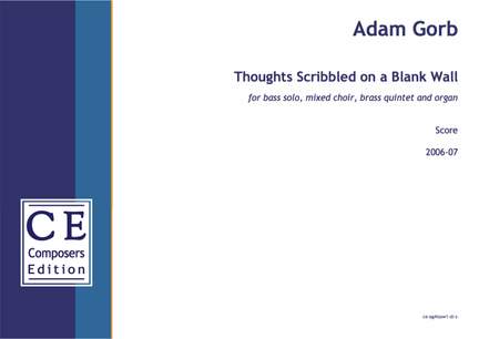 Gorb, Adam: Thoughts Scribbled on a Blank Wall