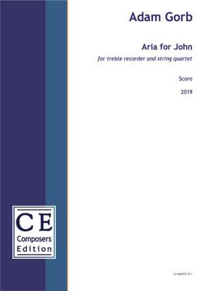 Gorb, Adam: Aria for John