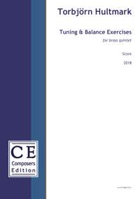 Hultmark, Torbjörn: Tuning & Balance Exercises (brass quintet version)