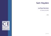 Hayden, Sam: surface / tension for oboe and piano