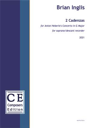 Inglis, Brian: 2 Cadenzas