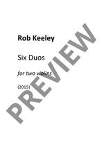Keeley, Rob: Six Duos Product Image