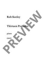 Keeley, Rob: Thirteen Preludes Product Image