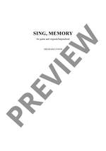 Lynch, Graham: Sing, Memory Product Image