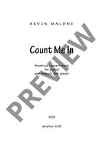 Malone, Kevin: Count Me In Product Image