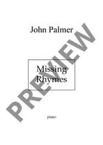 Palmer, John: Missing Rhymes Product Image