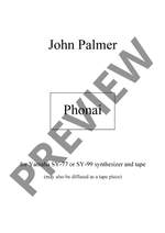 Palmer, John: Phonai Product Image