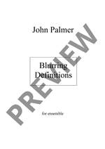 Palmer, John: Blurring Definitions Product Image