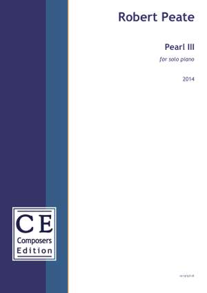 Peate, Robert: Pearl III