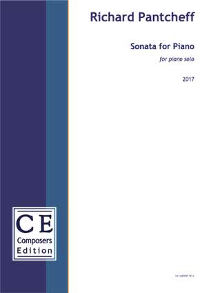 Pantcheff, Richard: Sonata for Piano