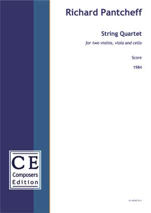 Pantcheff, Richard: String Quartet