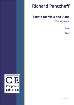 Pantcheff, Richard: Sonata for Viola and Piano