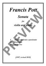 Pott, Francis: Sonata Product Image