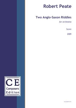 Peate, Robert: Two Anglo-Saxon Riddles