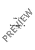 Riley, Colin: Ruminations Product Image