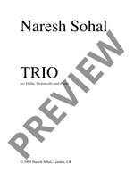Sohal, Naresh: Trio Product Image