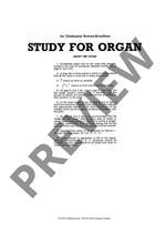 Souster, Tim: Study for Organ Product Image