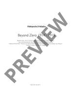 Vrebalov, Aleksandra: Beyond Zero Product Image