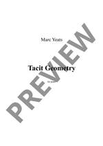Yeats, Marc: Tacit Geometry Product Image