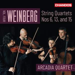 Mieczysław Weinberg: String Quartets, Vol. 4