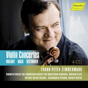 Violin Concertos By Frank Peter Zimmermann (works By