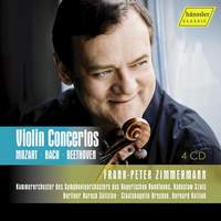 Violin Concertos By Frank Peter Zimmermann (works By Wolfgang Amadeus Mozart; Johann Sebastian Bach; Ludwig von Beethoven)