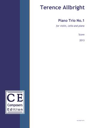 Allbright, Terence: Piano Trio No.1