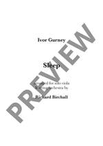 Birchall, Richard: Sleep (version for string orchestra and viola) Product Image