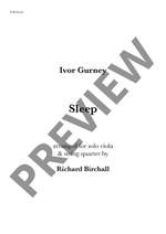 Birchall, Richard: Sleep (version for string quartet and viola) Product Image