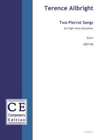 Allbright, Terence: Two Pierrot Songs
