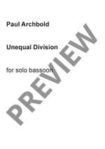 Archbold, Paul: Unequal Division Product Image