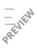 Barker, Paul Alan: Three Dances Product Image