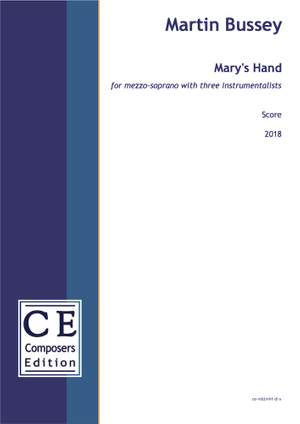 Bussey, Martin: Mary's Hand