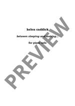 Caddick, Helen: between sleeping and waking... Product Image