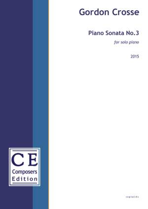 Crosse, Gordon: Piano Sonata No.3