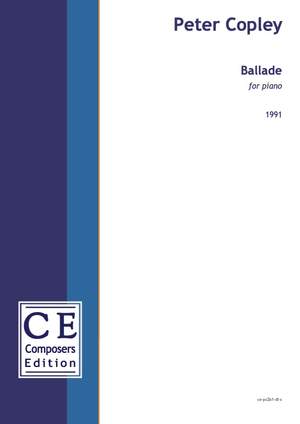 Copley, Peter: Ballade