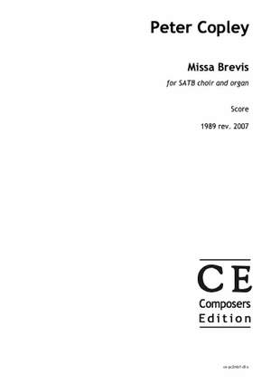 Copley, Peter: Missa Brevis