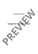 Crosse, Gordon: song for a cold easter Product Image