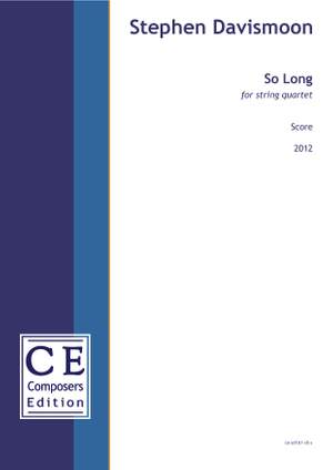Davismoon, Stephen: So Long